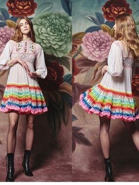 Celia B Crochet Scarlett Dress